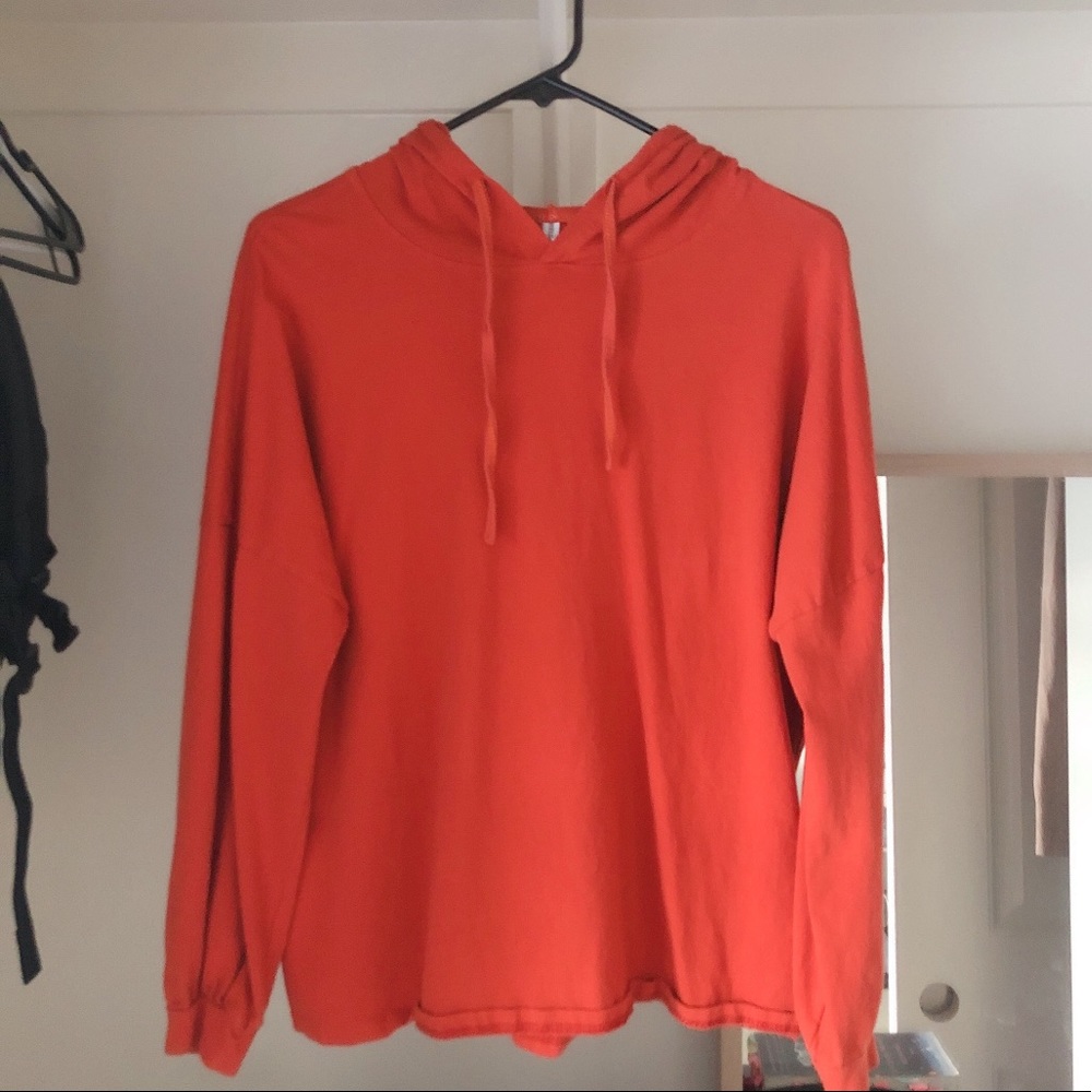 Orange Sweater